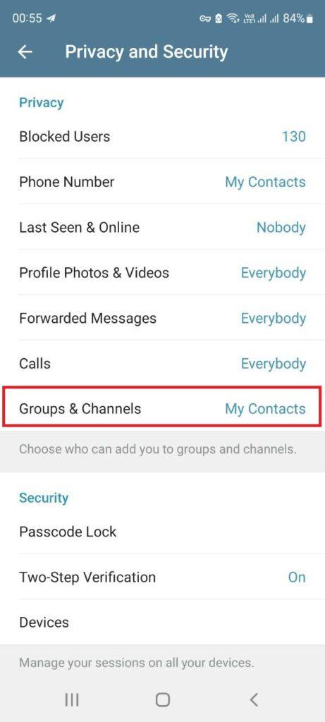رفع مشکل عضو نشدن در کانال و گروه های تلگرامی