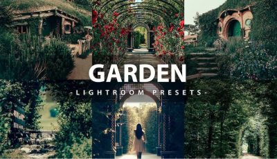 6 پریست حرفه ای لایتروم باغچه Garden