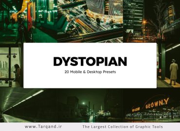 20 پریست لایت روم و لات رنگی Dystopian