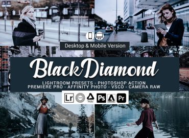 15 پریست لایت روم الماس سیاه Black Diamond
