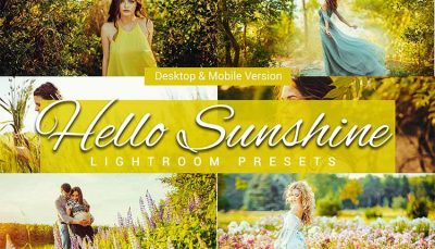 20 پریست لایت روم و لات رنگی Hello Sunshine