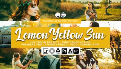 20 پریست لایت روم حرفه ای Lemon Yellow Sun