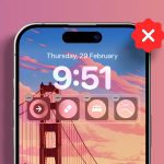 چگونه ویجت ها را از صفحه قفل آیفون حذف کنیم؟ | آموزش تصویری